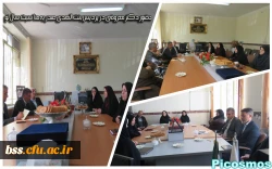 حضور دکتر معروفی در  پردیس بنت الهدی صدر  به منا سبت سال نو