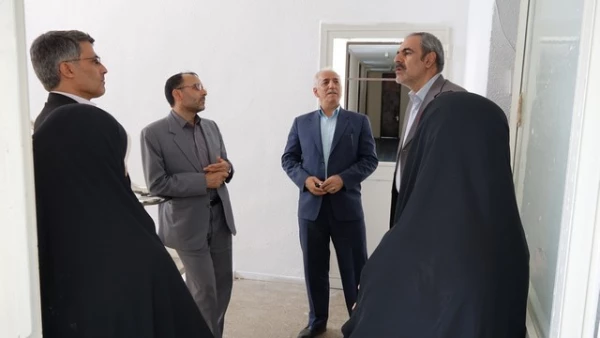 بازدید رییس مدیریت و برنامه ریزی و مدیرکل نوسازی مدارس استان از پردیس های دانشگاه فرهنگیان کردستان 9