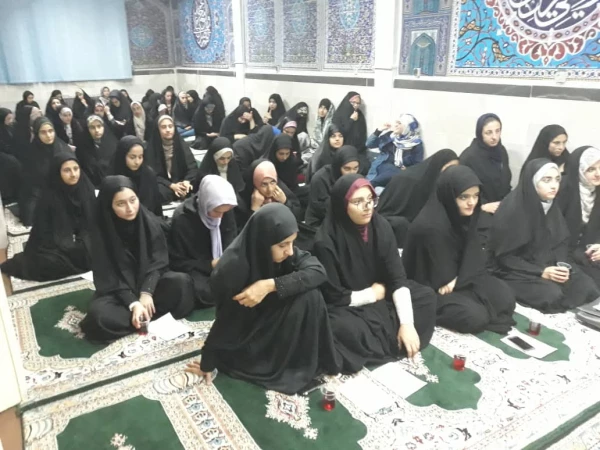 مراسمی با سخنرانی حاج آقا بهرام آبادی نماینده محترم ولی فقیه بسیج دانشجویی 8