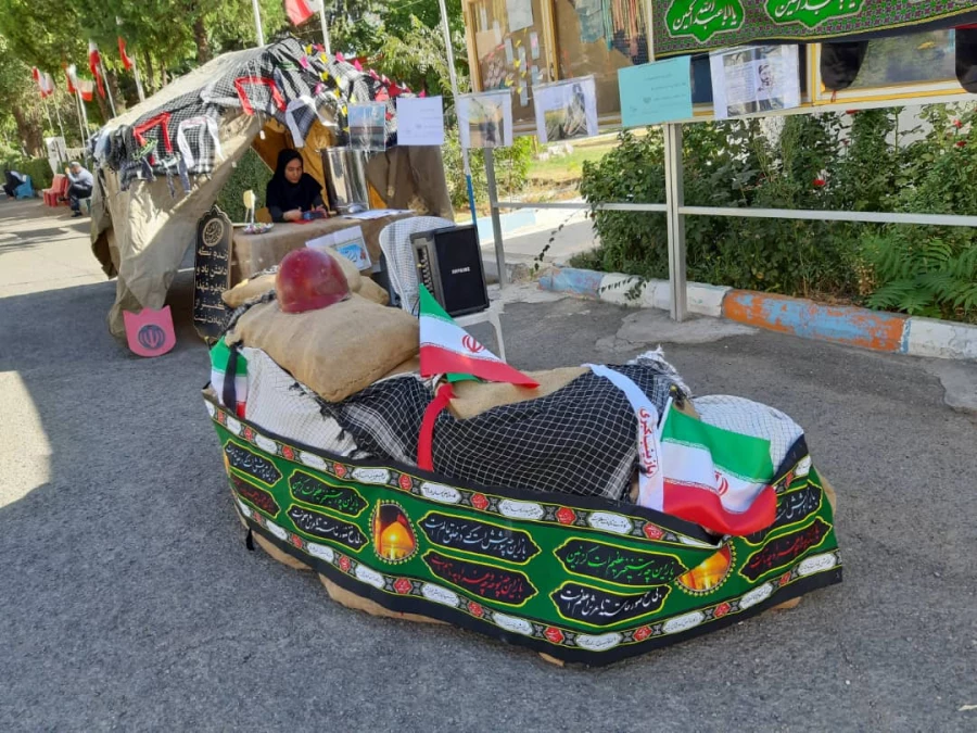 فضاسازی پردیس به مناسبت هفته دفاع مقدس 4