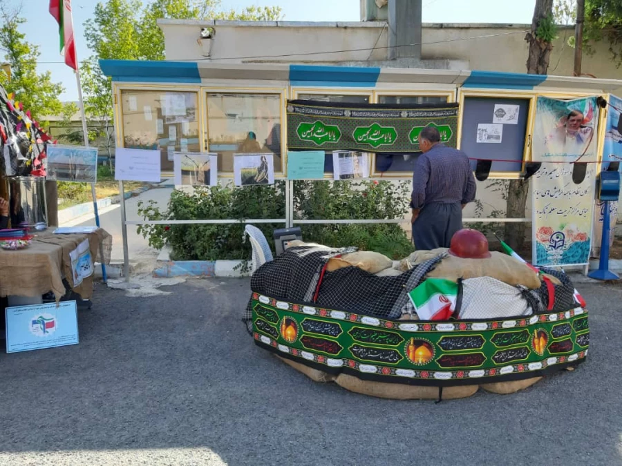 فضاسازی پردیس به مناسبت هفته دفاع مقدس 5