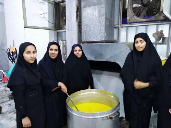 مراسم سوگواری سید و سالار شهیدان حضرت اباعبدالله الحسین در پردیس بنت الهدی صدر 4