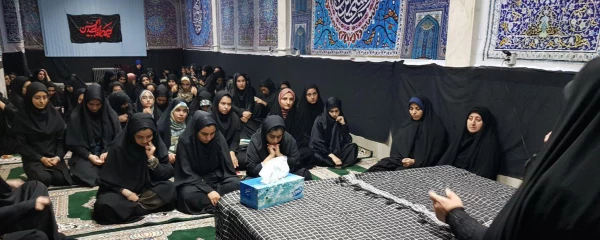 مراسم سوگواری سید و سالار شهیدان حضرت اباعبدالله الحسین در پردیس بنت الهدی صدر 2