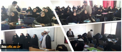 تبریک هفته وحدت با حضور در کلاس های آموزشی پردیس بنت الهدی صدر 