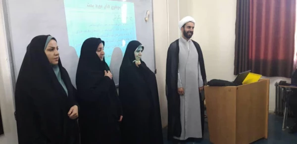 تبریک هفته وحدت با حضور در کلاس های آموزش پردیس بنت الهدی صدر  8