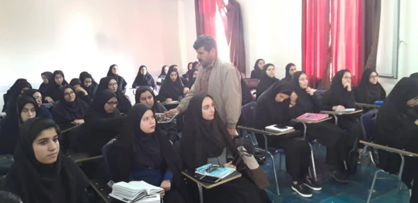 تبریک هفته وحدت با حضور در کلاس های آموزش پردیس بنت الهدی صدر  10