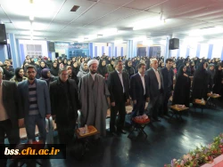 مراسم با شکوه  روز دانشجو در پردیس بنت الهدی صدر برگزار گردید 3