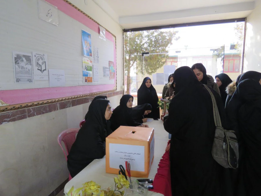 انتخابات کانون دانشجویی همیاران بهداشت و سلامت جسم و روان 12