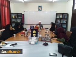 نشست هم اندیشی نهاد نمایندگی مقام معظم رهبری با کارکنان پردیس بنت الهدی صدر 3