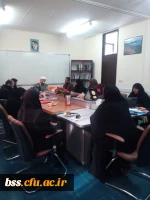 نشست هم اندیشی نهاد نمایندگی مقام معظم رهبری با کارکنان پردیس بنت الهدی صدر 9