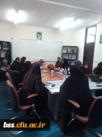 نشست هم اندیشی نهاد نمایندگی مقام معظم رهبری با کارکنان پردیس بنت الهدی صدر 10