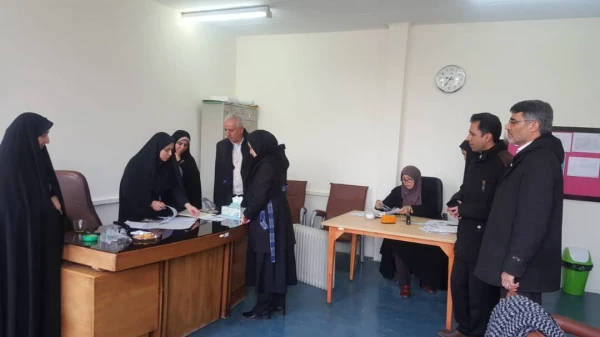 بازدید از روند مصاحبه پذیرفته شدگان استخدامی پیمانی ماده 28 درپردیس بنت الهدی صدر سنندج 2