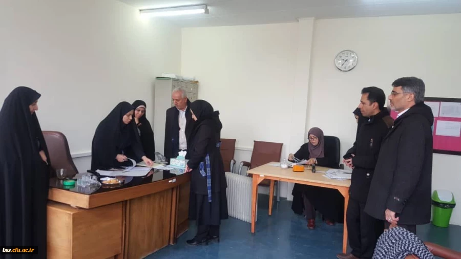 بازدید از روند مصاحبه پذیرفته شدگان استخدامی پیمانی ماده 28 درپردیس بنت الهدی صدر سنندج 2