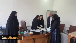 بازدید از روند مصاحبه پذیرفته شدگان استخدامی پیمانی ماده 28 درپردیس بنت الهدی صدر سنندج 15