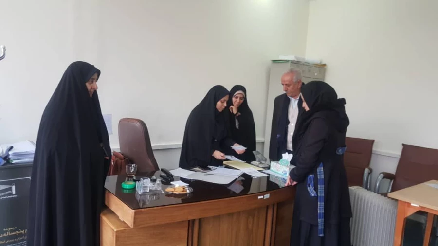 بازدید از روند مصاحبه پذیرفته شدگان استخدامی پیمانی ماده 28 درپردیس بنت الهدی صدر سنندج 15