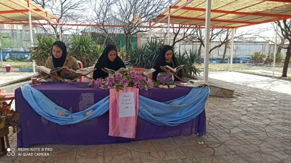 به مناسبت پیروزی شکوهمند انقلاب اسلامی ایستگاه قرآنی و ایستگاه صلواتی  5