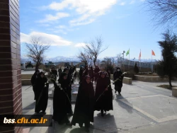 عطرافشانی و غبار روبی مزار شهدا 3