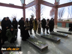 عطرافشانی و غبار روبی مزار شهدا 8