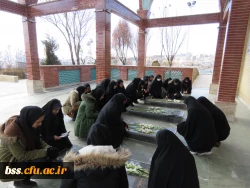 عطرافشانی و غبار روبی مزار شهدا 14