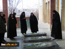 عطرافشانی و غبار روبی مزار شهدا 18