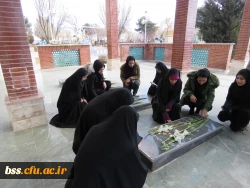 عطرافشانی و غبار روبی مزار شهدا 12