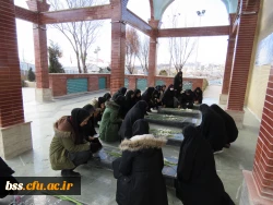 عطرافشانی و غبار روبی مزار شهدا 13