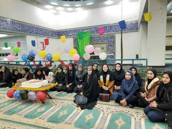 حضور در ویژه برنامه ولادت حضرت زهرا (س) در مسجد پیامبر اعظم(ص) دانشگاه کردستان 2