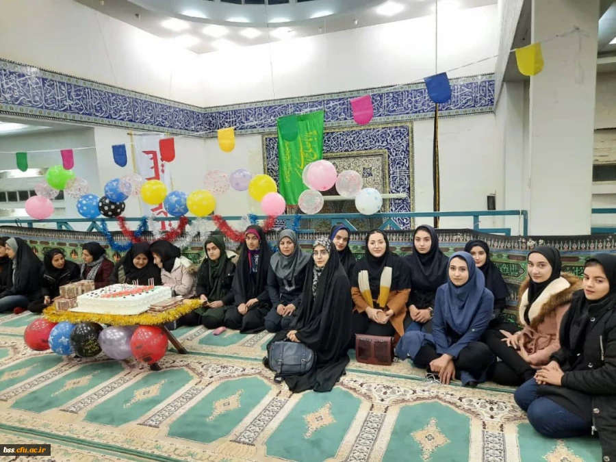 حضور در ویژه برنامه ولادت حضرت زهرا (س) در مسجد پیامبر اعظم(ص) دانشگاه کردستان 2