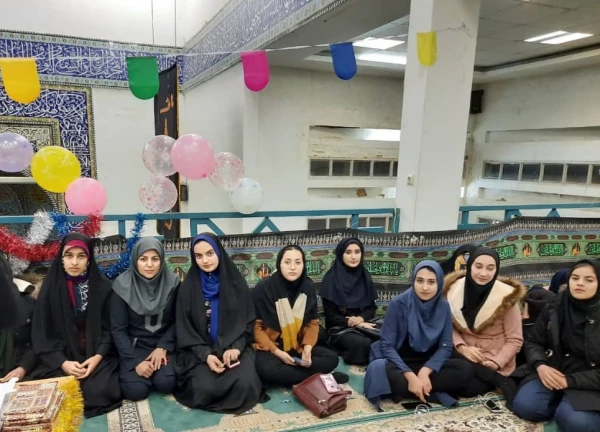 حضور در ویژه برنامه ولادت حضرت زهرا (س) در مسجد پیامبر اعظم(ص) دانشگاه کردستان 2