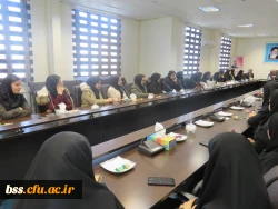 دیدار دکتر معروفی با دانشجو معلمان پردیس بنت الهدی صدر به مناسبت روز زن  3