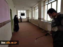 در هفته سراهای دانشجویی و به جهت پیشگیری از شیوع ویروس کرونا انجام پذیرفت؛

ضدعفونی سراهای دانشجویی و اماکن عمومی پردیس 21