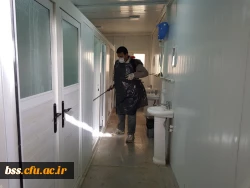 در هفته سراهای دانشجویی و به جهت پیشگیری از شیوع ویروس کرونا انجام پذیرفت؛

ضدعفونی سراهای دانشجویی و اماکن عمومی پردیس 22