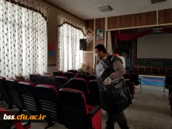 در هفته سراهای دانشجویی و به جهت پیشگیری از شیوع ویروس کرونا انجام پذیرفت؛

ضدعفونی سراهای دانشجویی و اماکن عمومی پردیس 11