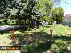 در هفته سراهای دانشجویی و به جهت پیشگیری از شیوع ویروس کرونا انجام پذیرفت؛

ضدعفونی سراهای دانشجویی و اماکن عمومی پردیس 3