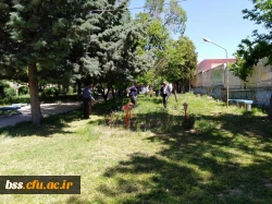 ضدعفونی سراهای دانشجویی و اماکن عمومی پردیس 2