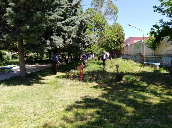 ضدعفونی سراهای دانشجویی و اماکن عمومی پردیس 2