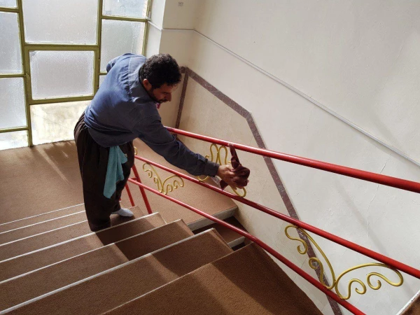 ضدعفونی سراهای دانشجویی و اماکن عمومی پردیس 11