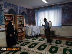 ضدعفونی سراهای دانشجویی و اماکن عمومی پردیس 17