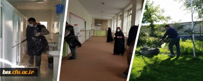 در هفته سراهای دانشجویی و به جهت پیشگیری از شیوع ویروس کرونا انجام پذیرفت؛

مرحله دوم ضدعفونی سراهای دانشجویی و اماکن عمومی پردیس