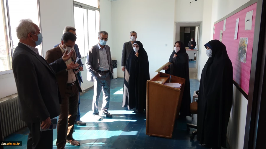 بازدید مدیر امور پردیس های دانشگاه فرهنگیان کردستان از روند اجرای مصاحبه داوطلبان ورود به دانشگاه فرهنگیان 2