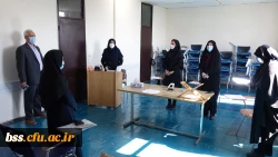 بازدید مدیر امور پردیس های دانشگاه فرهنگیان کردستان از روند اجرای مصاحبه داوطلبان ورود به دانشگاه فرهنگیان 3