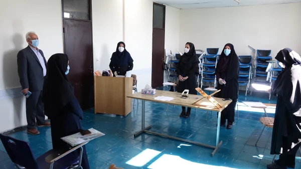 بازدید مدیر امور پردیس های دانشگاه فرهنگیان کردستان از روند اجرای مصاحبه داوطلبان ورود به دانشگاه فرهنگیان 3