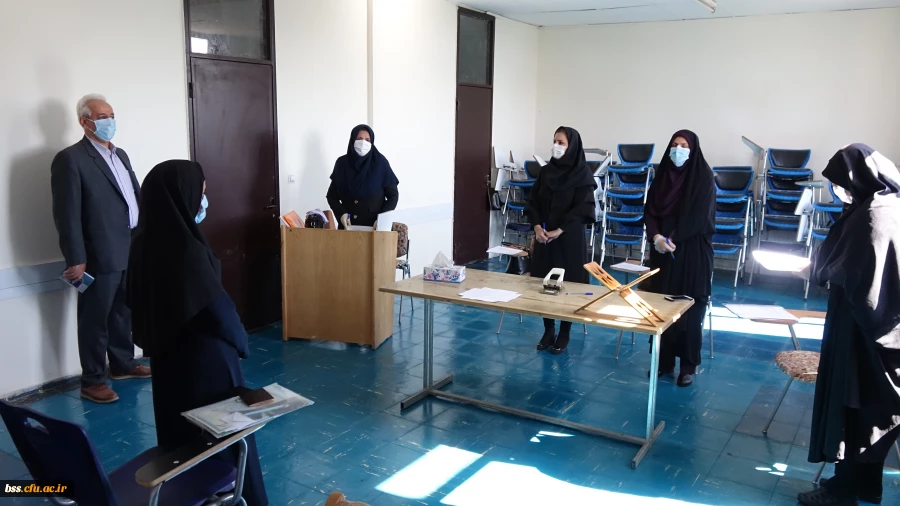 بازدید مدیر امور پردیس های دانشگاه فرهنگیان کردستان از روند اجرای مصاحبه داوطلبان ورود به دانشگاه فرهنگیان 3