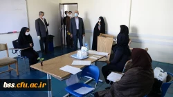 بازدید مدیر امور پردیس های دانشگاه فرهنگیان کردستان از روند اجرای مصاحبه داوطلبان ورود به دانشگاه فرهنگیان 4