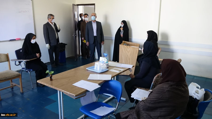 بازدید مدیر امور پردیس های دانشگاه فرهنگیان کردستان از روند اجرای مصاحبه داوطلبان ورود به دانشگاه فرهنگیان 4