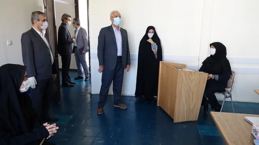 برگزاری فرایند مصاحبه پذیرفته شدگان ورود به دانشگاه فرهنگیان در پردیس بنت الهدی صدر سنندج 5