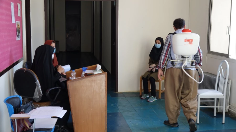 برگزاری فرایند مصاحبه پذیرفته شدگان ورود به دانشگاه فرهنگیان در پردیس بنت الهدی صدر سنندج 12