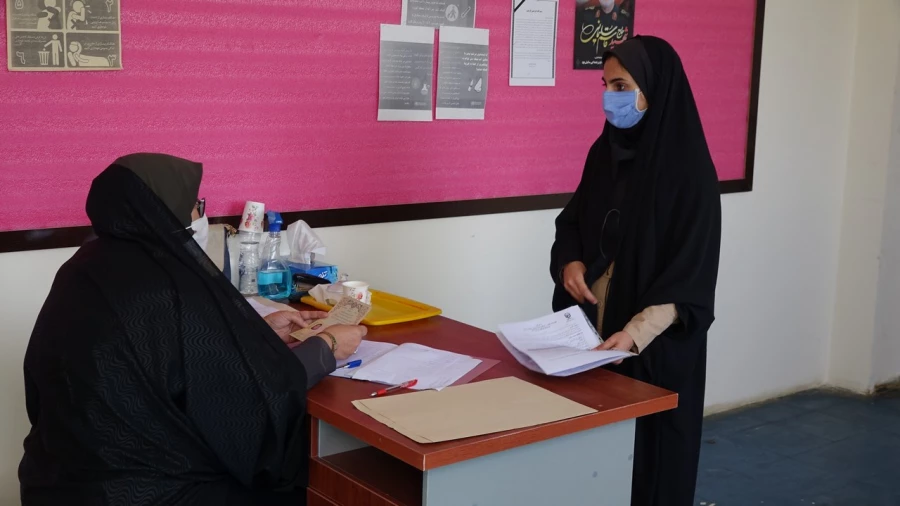 برگزاری فرایند مصاحبه پذیرفته شدگان ورود به دانشگاه فرهنگیان در پردیس بنت الهدی صدر سنندج 13